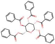 (2S,3S,4S,5R,6R)-6-((Benzoyloxy)methyl)tetrahydro-2H-pyran-2,3,4,5-tetrayl tetrabenzoate