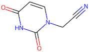 2-(2,4-Dioxo-1,2,3,4-tetrahydropyrimidin-1-yl)acetonitrile