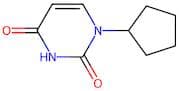1-Cyclopentylpyrimidine-2,4(1H,3H)-dione