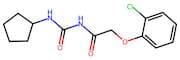 2-(2-Chlorophenoxy)-N-(cyclopentylcarbamoyl)acetamide