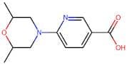 6-(2,6-Dimethylmorpholin-4-yl)pyridine-3-carboxylic acid