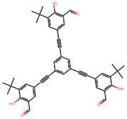 5,5',5''-(Benzene-1,3,5-triyltris(ethyne-2,1-diyl))tris(3-(tert-butyl)-2-hydroxybenzaldehyde)