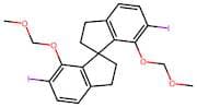 (R)-6,6'-Diiodo-7,7'-bis(methoxymethoxy)-2,2',3,3'-tetrahydro-1,1'-spirobi[indene]