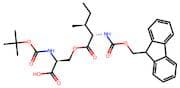 (S)-3-(((2S,3S)-2-((((9H-Fluoren-9-yl)methoxy)carbonyl)amino)-3-methylpentanoyl)oxy)-2-((tert-buto…