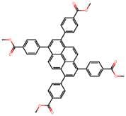 Tetramethyl 4,4',4'',4'''-(pyrene-1,3,6,8-tetrayl)tetrabenzoate