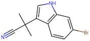 2-(6-Bromo-1H-indol-3-yl)-2-methylpropanenitrile
