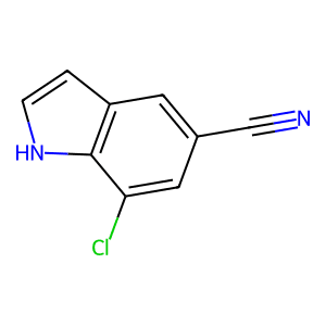 7-Chloro-1H-indole-5-carbonitrile