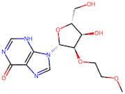 9-((2R,3R,4R,5R)-4-Hydroxy-5-(hydroxymethyl)-3-(2-methoxyethoxy)tetrahydrofuran-2-yl)-3,9-dihydro-…