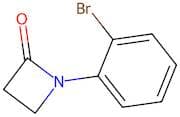 1-(2-Bromophenyl)azetidin-2-one
