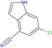 6-Chloro-1H-indole-4-carbonitrile