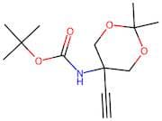tert-Butyl (5-ethynyl-2,2-dimethyl-1,3-dioxan-5-yl)carbamate