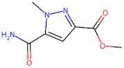 Methyl 5-carbamoyl-1-methyl-1H-pyrazole-3-carboxylate