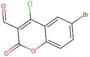 6-Bromo-4-chloro-2-oxo-2H-chromene-3-carbaldehyde