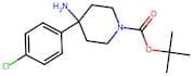 tert-Butyl 4-amino-4-(4-chlorophenyl)piperidine-1-carboxylate