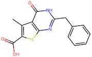 2-Benzyl-5-methyl-4-oxo-3,4-dihydrothieno[2,3-d]pyrimidine-6-carboxylic acid