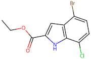 Ethyl 4-bromo-7-chloro-1H-indole-2-carboxylate