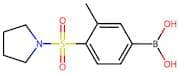 (3-Methyl-4-(pyrrolidin-1-ylsulfonyl)phenyl)boronic acid