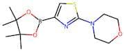 4-(4-(4,4,5,5-Tetramethyl-1,3,2-dioxaborolan-2-yl)thiazol-2-yl)morpholine