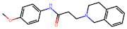 3-(3,4-Dihydroisoquinolin-2(1H)-yl)-N-(4-methoxyphenyl)propanamide