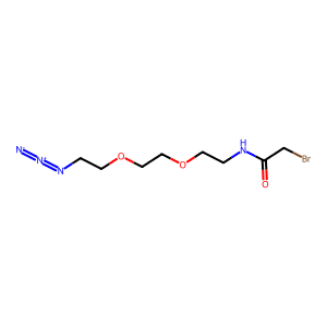 N-(2-(2-(2-Azidoethoxy)ethoxy)ethyl)-2-bromoacetamide