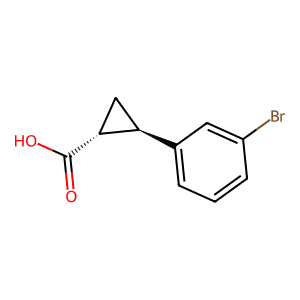 rel-(1R,2R)-2-(3-Bromophenyl)cyclopropane-1-carboxylic acid