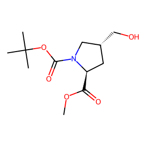1-(tert-Butyl) 2-methyl (2S,4R)-4-(hydroxymethyl)pyrrolidine-1,2-dicarboxylate
