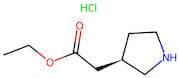 Ethyl (R)-2-(pyrrolidin-3-yl)acetate hydrochloride