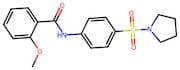 2-Methoxy-N-(4-(pyrrolidin-1-ylsulfonyl)phenyl)benzamide