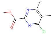Methyl 4-chloro-5,6-dimethylpyrimidine-2-carboxylate