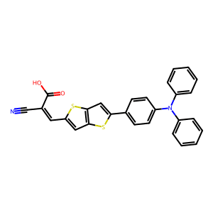 (E)-2-Cyano-3-(5-(4-(diphenylamino)phenyl)thieno[3,2-b]thiophen-2-yl)acrylic acid