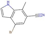 4-Bromo-7-methyl-1H-indole-6-carbonitrile