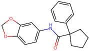 N-(Benzo[d][1,3]dioxol-5-yl)-1-phenylcyclopentane-1-carboxamide
