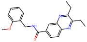 2,3-Diethyl-N-(2-methoxybenzyl)quinoxaline-6-carboxamide