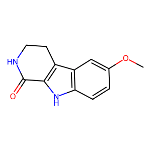 6-Methoxy-2,3,4,9-tetrahydro-1H-pyrido[3,4-b]indol-1-one