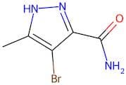 4-Bromo-5-methyl-1H-pyrazole-3-carboxamide
