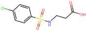 3-(4-Chlorophenylsulfonamido)propanoic acid