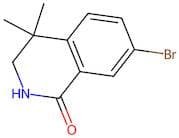 7-Bromo-4,4-dimethyl-3,4-dihydroisoquinolin-1(2H)-one