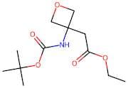 Ethyl 2-(3-((tert-butoxycarbonyl)amino)oxetan-3-yl)acetate