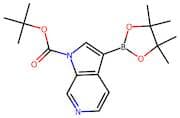 tert-Butyl 3-(4,4,5,5-tetramethyl-1,3,2-dioxaborolan-2-yl)-1H-pyrrolo[2,3-c]pyridine-1-carboxylate
