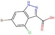 6-Bromo-4-chloro-1H-indazole-3-carboxylic acid