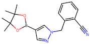 2-((4-(4,4,5,5-Tetramethyl-1,3,2-dioxaborolan-2-yl)-1H-pyrazol-1-yl)methyl)benzonitrile