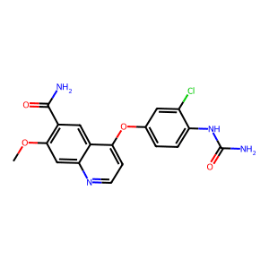 4-(3-Chloro-4-ureidophenoxy)-7-methoxyquinoline-6-carboxamide