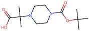 2-(4-(tert-Butoxycarbonyl)piperazin-1-yl)-2-methylpropanoic acid