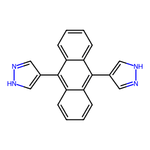 9,10-Di(1H-pyrazol-4-yl)anthracene