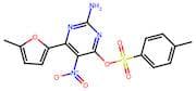 2-Amino-6-(5-methylfuran-2-yl)-5-nitropyrimidin-4-yl 4-methylbenzenesulfonate