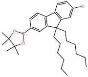 2-(7-Bromo-9,9-dihexyl-9H-fluoren-2-yl)-4,4,5,5-tetramethyl-1,3,2-dioxaborolane