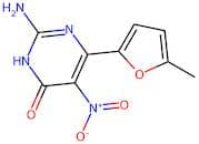 2-Amino-6-(5-methylfuran-2-yl)-5-nitropyrimidin-4(3H)-one