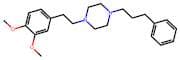 1-(3,4-Dimethoxyphenethyl)-4-(3-phenylpropyl)piperazine