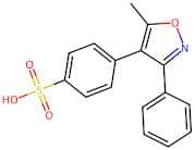 4-(5-Methyl-3-phenylisoxazol-4-yl)benzenesulfonic acid