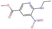 Methyl 6-(ethylamino)-5-nitronicotinate